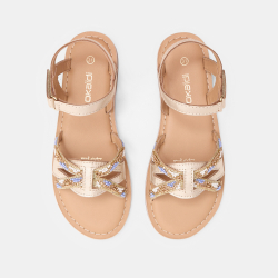 صنادل بأشرطة جلدية مضفرة...